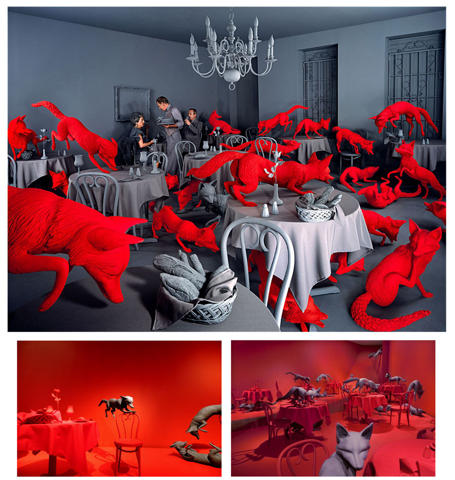 Sandy Skoglund install